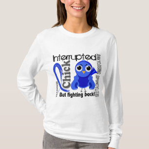 ひよこは3つ膠着のSpondylitisを中断しました Tシャツ