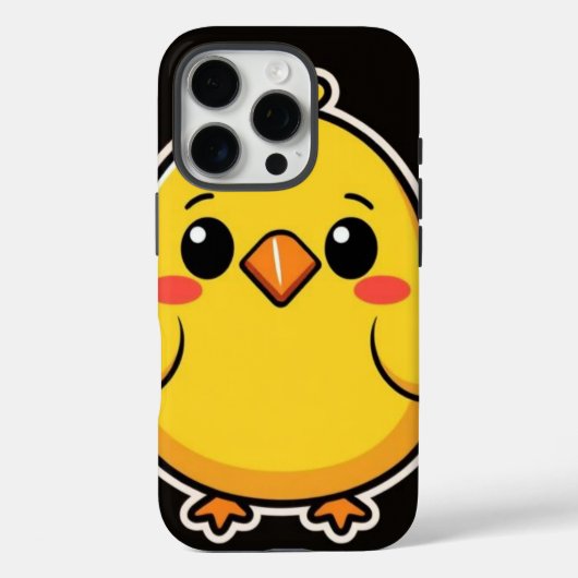 ひよこを観察するスマホケース Case-Mate iPhoneケース (裏面)