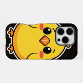 ひよこを観察するスマホケース iPhoneケース (裏面横)