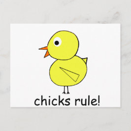 ひよこルール ポストカード