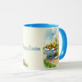 ひよこワゴンイースターコーヒーマグ マグカップ (正面右)