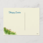 ひよこワゴン復活祭ヴィンテージ葉書 シーズンポストカード (裏面)