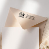 ひよこ人形で描いたかわいい人生のほうが良い セルフインキングスタンプ