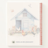 ひよこ小屋のマネージャー キッズビジネス ノートブック (裏面)