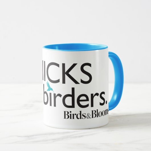 ひよこ愛鳥類捕獲人 マグカップ (正面右)