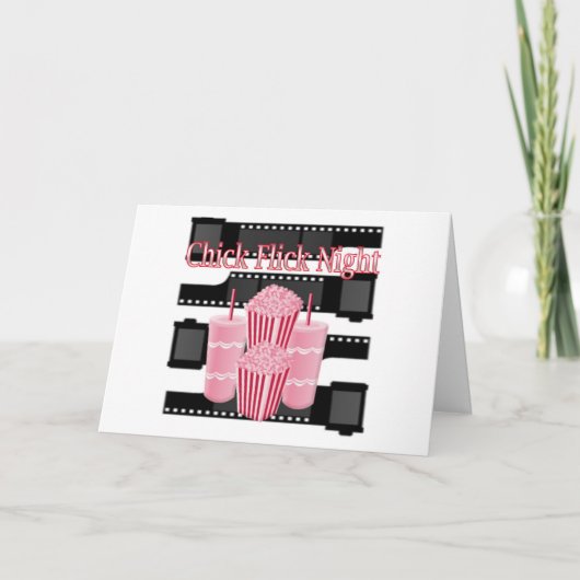 ひよこ映画の夜 招待状 (正面)