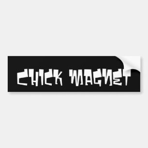 「ひよこ磁石」のバンパーステッカー バンパーステッカー