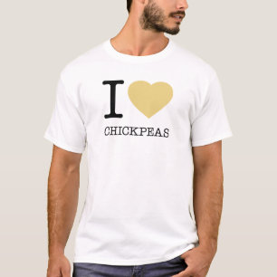 ひよこ豆が大好き Tシャツ