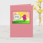 「ひよこ豆!」 誕生日カード#101 カード (黄色い花)