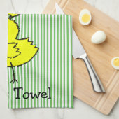 ひよこ キッチンタオル (四つ折り)