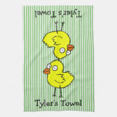 ひよこ キッチンタオル (縦)