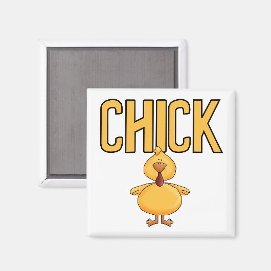 ひよこ マグネット (正面/裏面)