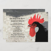 ひよこ 招待状 (正面/裏面)