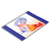 ひよこ 水彩画 鳥 キッズ 男の子 ノートブック (左側)