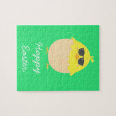 ひよカッコいいこのファンキー黄色いひよこ ジグソーパズル (横)