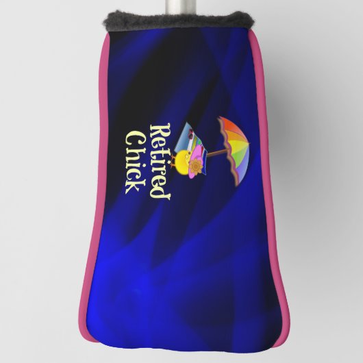 ひよ退職したこ、抽象芸術背景デザイン ゴルフヘッドカバー (回転90)