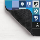 ひらがな日本のテーブル マウスパッド (コーナー)