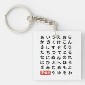 ひらがな キーホルダー (正面)