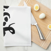 [ひらがな+漢字]ホーム料理の味 キッチンタオル (四つ折り)