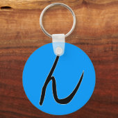 ひらがな"N" キーホルダー (正面)