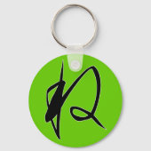 ひらがな"Ne" キーホルダー (正面)