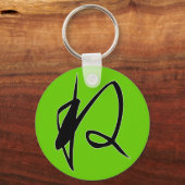 ひらがな"Ne" キーホルダー (正面)