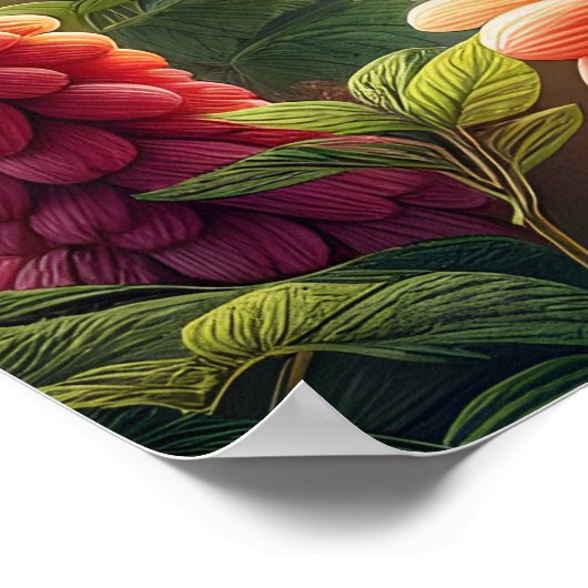 ひらひらと揺れる瞬間 ポスター (角)