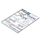 ひらめきの言葉 ノートブック (左側)