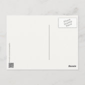 ひらめ&めばる – 広重の魚日本のプリント ポストカード (裏面)