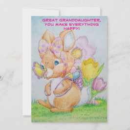 ひ孫の特別なイースターカード シーズンカード