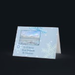 ひ孫のwinter湖のクリスマス シーズンカード<br><div class="desc">カード</div>