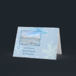 ひ孫のwinter湖のクリスマス シーズンカード<br><div class="desc">カード</div>