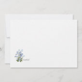 ひ忘れな形に関する情報 サンキューカード (裏面)