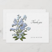 ひ忘れな形に関する情報 サンキューカード (正面/裏面)