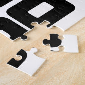 ひ日本のらがなテーブル(花札) ジグソーパズル (側面)