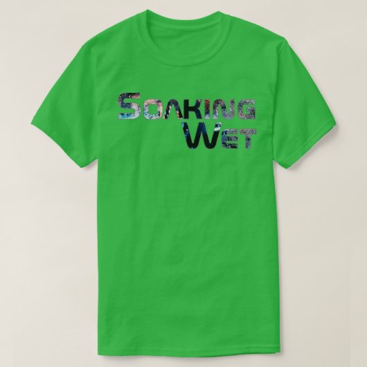 びしょぬれ Tシャツ (デザイン正面)