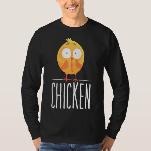 びっくりぎる鳥のイラスト Tシャツ