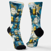 びっくりネコ ソックス (傾斜あり)