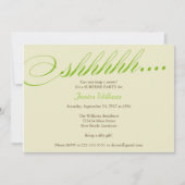 びっくりパーティ 招待状 (正面)