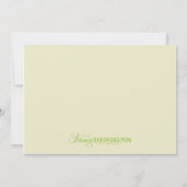 びっくりパーティ 招待状 (裏面)