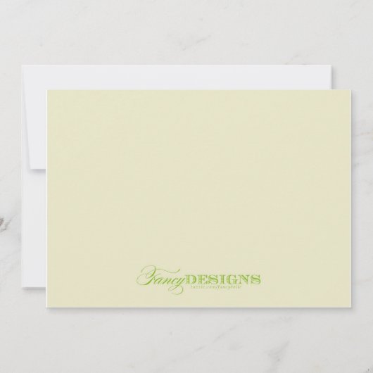 びっくりパーティ 招待状 (裏面)