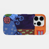 びっくり箱の花 iPhoneケース (裏面横)