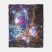 びまん性星雲 フリースブランケット (正面)