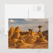 びらん岩の塔のビュー ポストカード (正面/裏面)