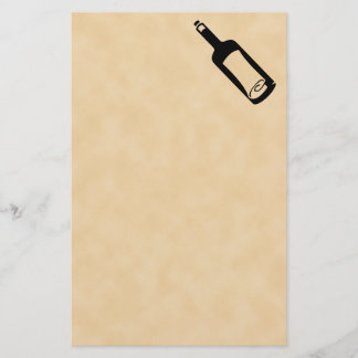 びんのメッセージ 便箋