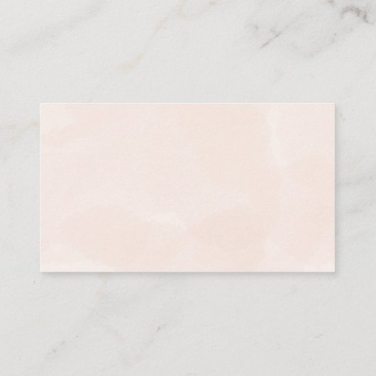 びんの中の小さな蝶のフローラの赤ちゃんシャワー エンクロージャーカード (裏面)