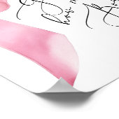 びんの赤ちゃんシャワーに弓が何個入っているか ポスター (角)