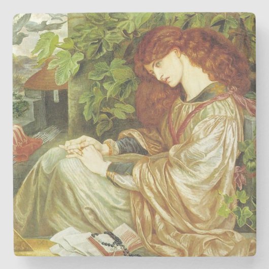 ぴあデトロメイイタリアンさん ストーンコースター (正面)