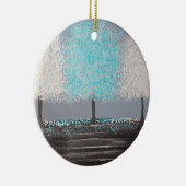 ぴかぴか光る朝のオーナメント セラミックオーナメント (右)