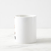 ぴったりカップル ~ かわいい猫の夫婦 コーヒーマグカップ (中央)